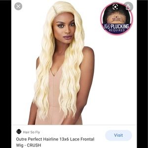 Outre crush wig in color 2 the color is not blonde